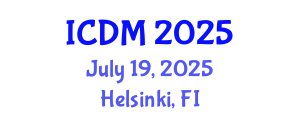 International Conference on Data Mining (ICDM) July 19, 2025 - Helsinki, Finland
