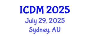 International Conference on Data Mining (ICDM) July 29, 2025 - Sydney, Australia