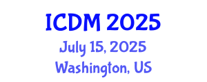 International Conference on Data Mining (ICDM) July 15, 2025 - Washington, United States