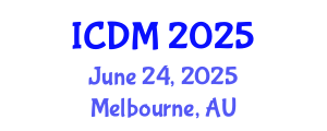 International Conference on Data Mining (ICDM) June 24, 2025 - Melbourne, Australia