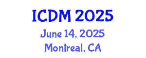 International Conference on Data Mining (ICDM) June 14, 2025 - Montreal, Canada