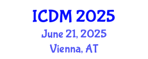 International Conference on Data Mining (ICDM) June 21, 2025 - Vienna, Austria
