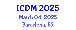 International Conference on Data Mining (ICDM) March 04, 2025 - Barcelona, Spain