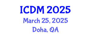 International Conference on Data Mining (ICDM) March 25, 2025 - Doha, Qatar