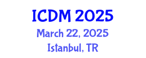 International Conference on Data Mining (ICDM) March 22, 2025 - Istanbul, Turkey