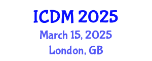 International Conference on Data Mining (ICDM) March 15, 2025 - London, United Kingdom