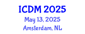 International Conference on Data Mining (ICDM) May 13, 2025 - Amsterdam, Netherlands