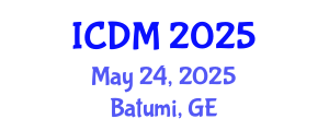 International Conference on Data Mining (ICDM) May 24, 2025 - Batumi, Georgia