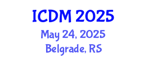 International Conference on Data Mining (ICDM) May 24, 2025 - Belgrade, Serbia