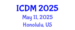 International Conference on Data Mining (ICDM) May 11, 2025 - Honolulu, United States