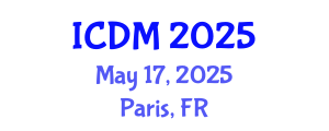 International Conference on Data Mining (ICDM) May 17, 2025 - Paris, France