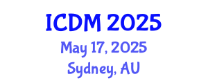International Conference on Data Mining (ICDM) May 17, 2025 - Sydney, Australia