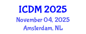 International Conference on Data Mining (ICDM) November 04, 2025 - Amsterdam, Netherlands