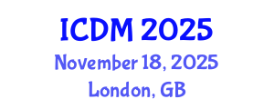 International Conference on Data Mining (ICDM) November 18, 2025 - London, United Kingdom