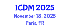 International Conference on Data Mining (ICDM) November 18, 2025 - Paris, France