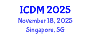 International Conference on Data Mining (ICDM) November 18, 2025 - Singapore, Singapore