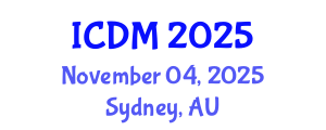 International Conference on Data Mining (ICDM) November 04, 2025 - Sydney, Australia