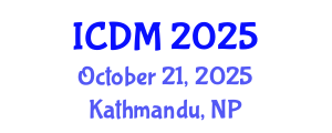 International Conference on Data Mining (ICDM) October 21, 2025 - Kathmandu, Nepal