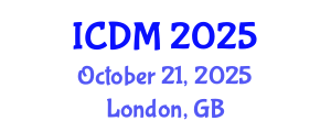 International Conference on Data Mining (ICDM) October 21, 2025 - London, United Kingdom
