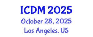 International Conference on Data Mining (ICDM) October 28, 2025 - Los Angeles, United States