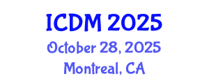 International Conference on Data Mining (ICDM) October 28, 2025 - Montreal, Canada