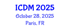 International Conference on Data Mining (ICDM) October 28, 2025 - Paris, France