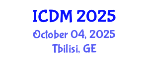 International Conference on Data Mining (ICDM) October 04, 2025 - Tbilisi, Georgia