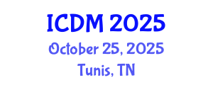 International Conference on Data Mining (ICDM) October 25, 2025 - Tunis, Tunisia