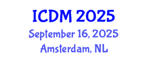 International Conference on Data Mining (ICDM) September 16, 2025 - Amsterdam, Netherlands