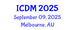 International Conference on Data Mining (ICDM) September 09, 2025 - Melbourne, Australia