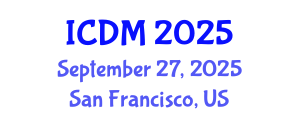 International Conference on Data Mining (ICDM) September 27, 2025 - San Francisco, United States