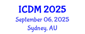International Conference on Data Mining (ICDM) September 06, 2025 - Sydney, Australia