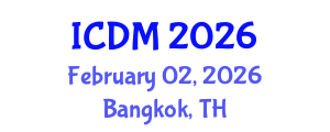 International Conference on Data Mining (ICDM) February 02, 2026 - Bangkok, Thailand International Conference on Data Mining (ICDM) February 02, 2026 - Bangkok, Thailand