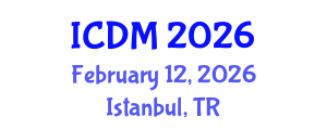 International Conference on Data Mining (ICDM) February 12, 2026 - Istanbul, Turkey International Conference on Data Mining (ICDM) February 12, 2026 - Istanbul, Turkey