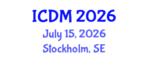 International Conference on Data Mining (ICDM) July 15, 2026 - Stockholm, Sweden