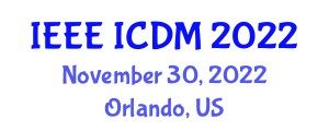 International Conference on Data Mining (IEEE ICDM) November 30, 2022 - Orlando, United States