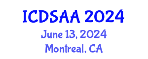 International Conference on Data Science and Advanced Analytics (ICDSAA) June 13, 2024 - Montreal, Canada