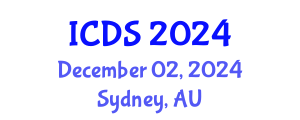 International Conference on Data Science (ICDS) December 02, 2024 - Sydney, Australia