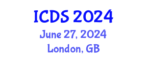 International Conference on Data Science (ICDS) June 27, 2024 - London, United Kingdom