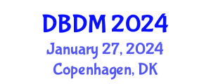 International Conference on Database and Data Mining (DBDM) January 27, 2024 - Copenhagen, Denmark International Conference on Database and Data Mining (DBDM) January 27, 2024 - Copenhagen, Denmark