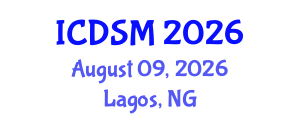 International Conference on Decision Sciences and Management (ICDSM) August 09, 2026 - Lagos, Nigeria