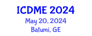 International Conference on Defense and Military Engineering (ICDME) May 20, 2024 - Batumi, Georgia