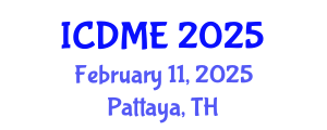 International Conference on Defense and Military Engineering (ICDME) February 11, 2025 - Pattaya, Thailand