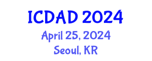 International Conference on Dementia and Alzheimer's Disease (ICDAD) April 25, 2024 - Seoul, Republic of Korea