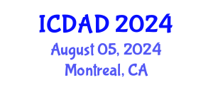 International Conference on Dementia and Alzheimer's Disease (ICDAD) August 05, 2024 - Montreal, Canada