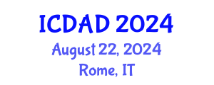 International Conference on Dementia and Alzheimer's Disease (ICDAD) August 22, 2024 - Rome, Italy