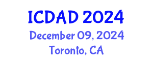 International Conference on Dementia and Alzheimer's Disease (ICDAD) December 09, 2024 - Toronto, Canada