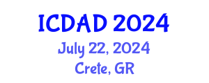 International Conference on Dementia and Alzheimer's Disease (ICDAD) July 22, 2024 - Crete, Greece