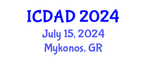 International Conference on Dementia and Alzheimer's Disease (ICDAD) July 15, 2024 - Mykonos, Greece