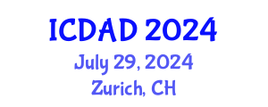 International Conference on Dementia and Alzheimer's Disease (ICDAD) July 29, 2024 - Zurich, Switzerland